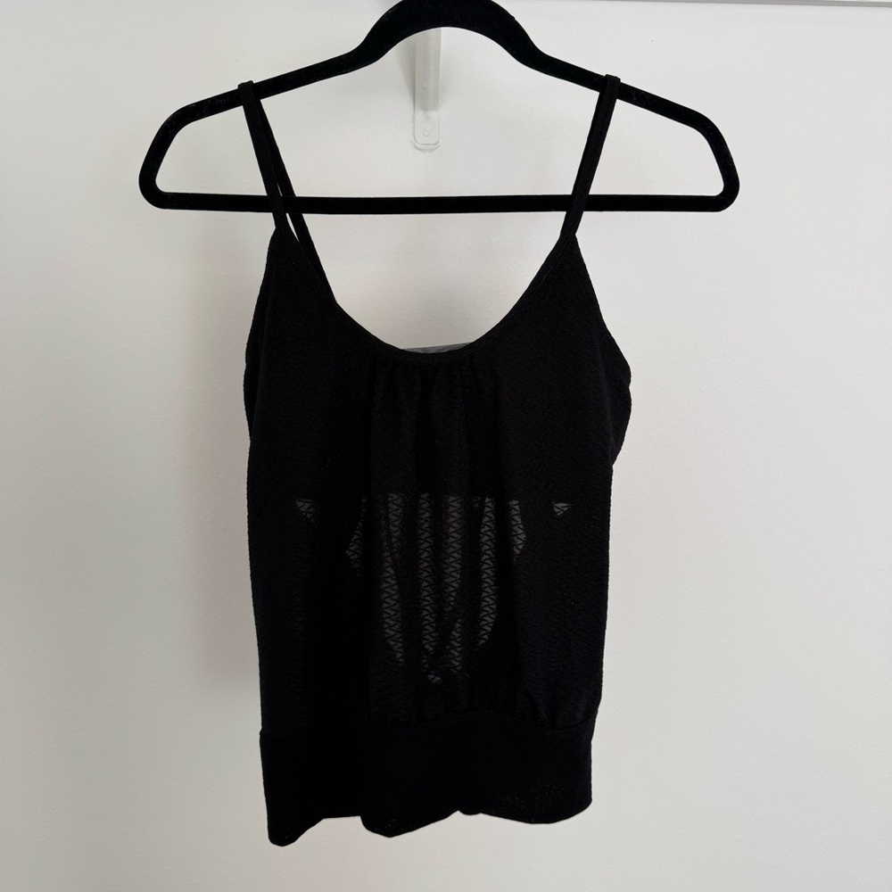 Free People FP Movement Black Active Tank Top Small